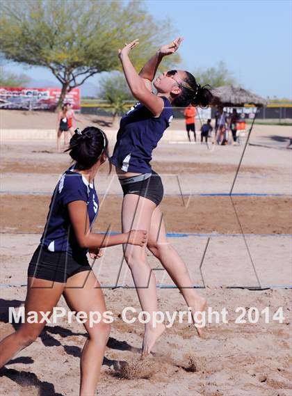 Thumbnail 3 in Phoenix Christian @  Willow Canyon (AIA D1 Playoff) photogallery.