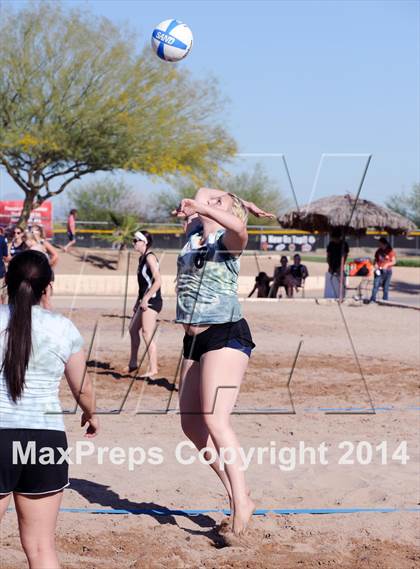 Thumbnail 2 in Phoenix Christian @  Willow Canyon (AIA D1 Playoff) photogallery.