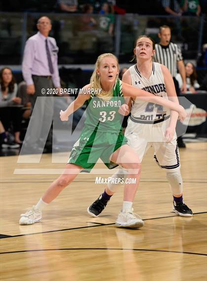 Thumbnail 2 in Rye vs. Sanford CHSAA 2A Great 8) photogallery.