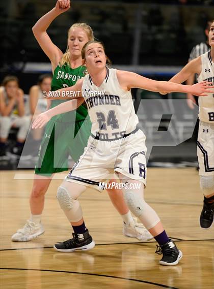Thumbnail 3 in Rye vs. Sanford CHSAA 2A Great 8) photogallery.