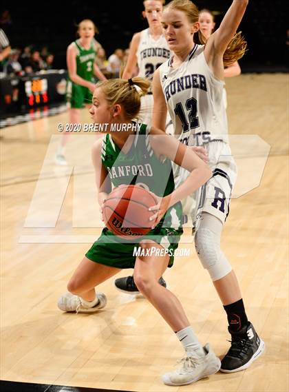 Thumbnail 2 in Rye vs. Sanford CHSAA 2A Great 8) photogallery.