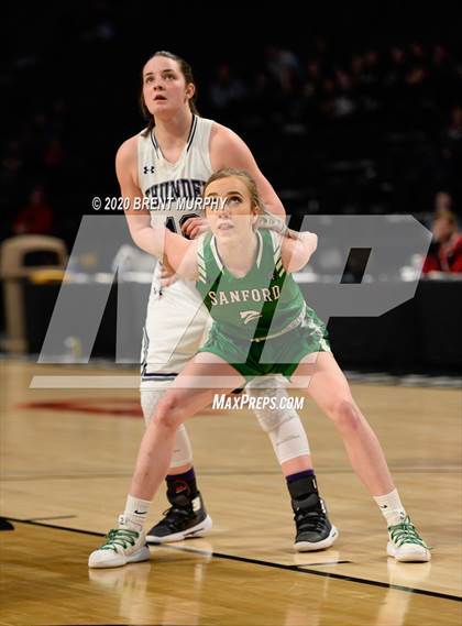 Thumbnail 2 in Rye vs. Sanford CHSAA 2A Great 8) photogallery.