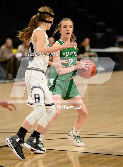 Thumbnail 3 in Rye vs. Sanford CHSAA 2A Great 8) photogallery.
