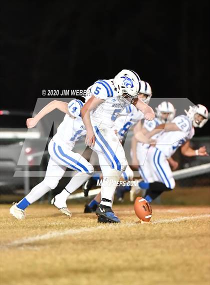 Thumbnail 3 in Woodland @ Gore (OSSAA Class A Round 3 Playoff) photogallery.