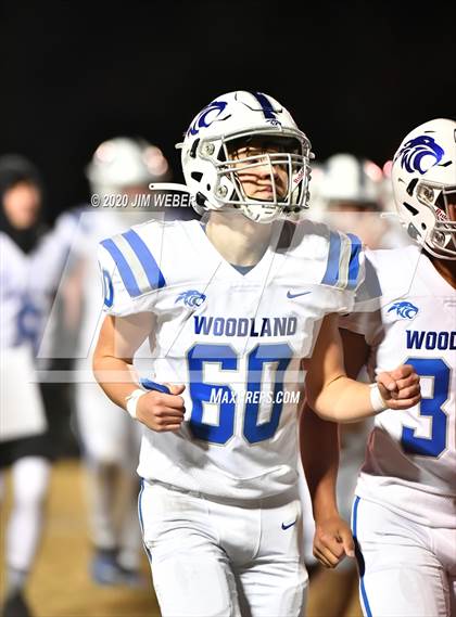 Thumbnail 1 in Woodland @ Gore (OSSAA Class A Round 3 Playoff) photogallery.