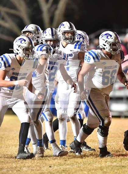Thumbnail 2 in Woodland @ Gore (OSSAA Class A Round 3 Playoff) photogallery.