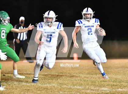 Thumbnail 1 in Woodland @ Gore (OSSAA Class A Round 3 Playoff) photogallery.