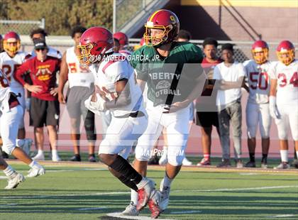 Thumbnail 1 in Liberty vs Edison (Scrimmage) photogallery.