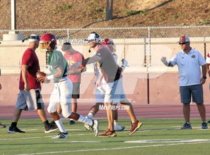 Thumbnail 2 in Liberty vs Edison (Scrimmage) photogallery.