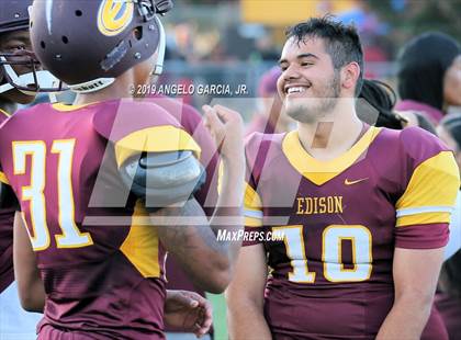 Thumbnail 1 in Liberty vs Edison (Scrimmage) photogallery.