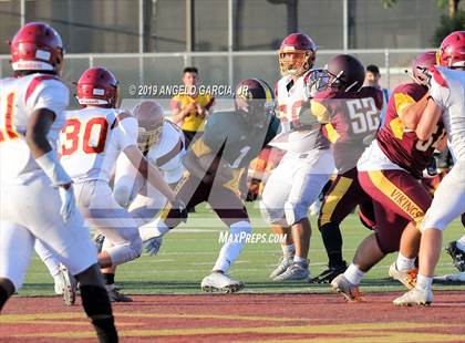Thumbnail 1 in Liberty vs Edison (Scrimmage) photogallery.