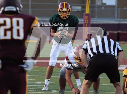 Thumbnail 1 in Liberty vs Edison (Scrimmage) photogallery.