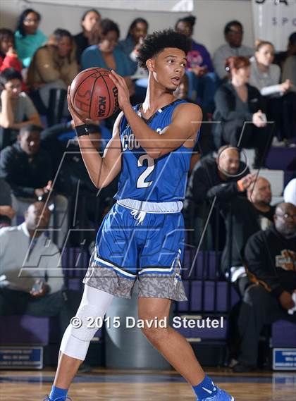 Thumbnail 2 in Capital Christian vs. El Cerrito (St. Hope Elite Classic) photogallery.