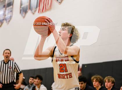 Thumbnail 1 in  Braintree @ Newton North (MIAA Division 1 Round of 8) photogallery.