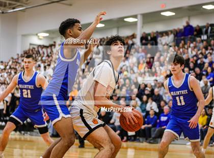 Thumbnail 2 in  Braintree @ Newton North (MIAA Division 1 Round of 8) photogallery.
