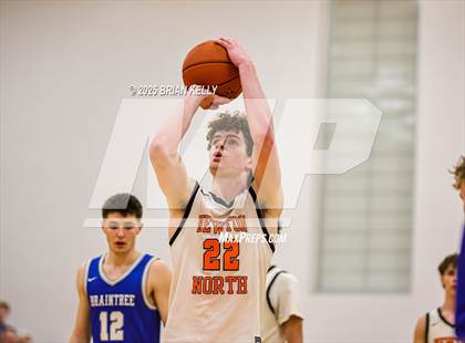 Thumbnail 2 in  Braintree @ Newton North (MIAA Division 1 Round of 8) photogallery.