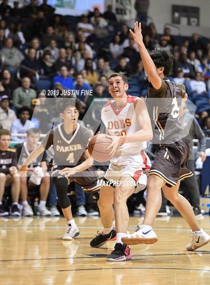 Thumbnail 3 in Francis Parker vs. Cathedral Catholic (CIF SDS D1 Final) photogallery.