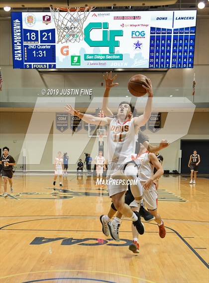 Thumbnail 1 in Francis Parker vs. Cathedral Catholic (CIF SDS D1 Final) photogallery.