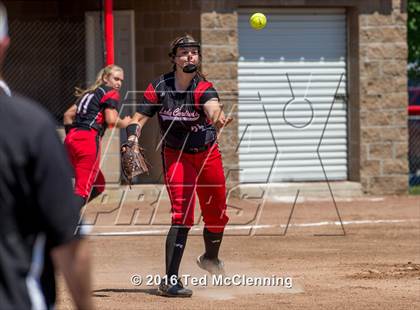 Thumbnail 3 in Rose Bud vs. Harmony Grove (AAA 3A Regional Playoff) photogallery.