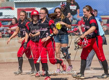 Thumbnail 3 in Rose Bud vs. Harmony Grove (AAA 3A Regional Playoff) photogallery.