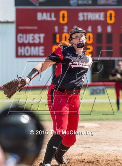 Thumbnail 2 in Rose Bud vs. Harmony Grove (AAA 3A Regional Playoff) photogallery.