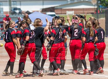 Thumbnail 3 in Rose Bud vs. Harmony Grove (AAA 3A Regional Playoff) photogallery.