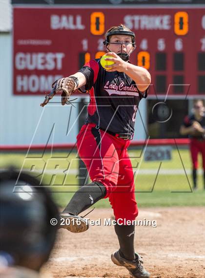 Thumbnail 3 in Rose Bud vs. Harmony Grove (AAA 3A Regional Playoff) photogallery.