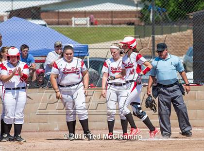 Thumbnail 2 in Rose Bud vs. Harmony Grove (AAA 3A Regional Playoff) photogallery.