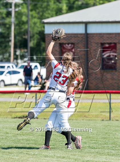 Thumbnail 3 in Rose Bud vs. Harmony Grove (AAA 3A Regional Playoff) photogallery.