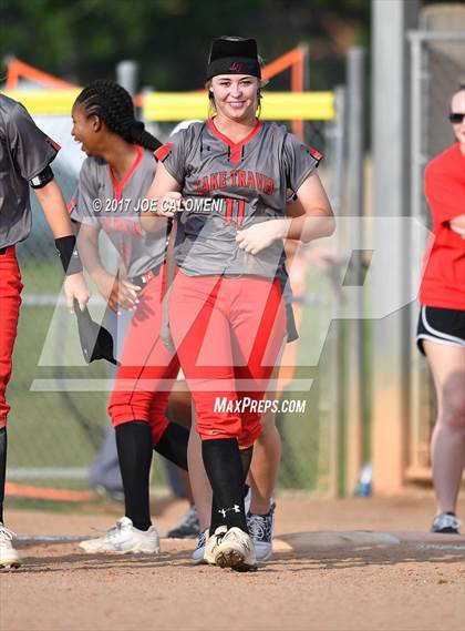 Thumbnail 2 in Reagan [Ronald] vs Lake Travis (UIL 6A Bi-District Playoff) photogallery.