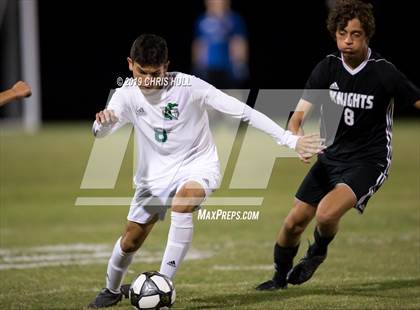 Thumbnail 2 in Robinson @ Tampa Catholic (preseason tournament) photogallery.