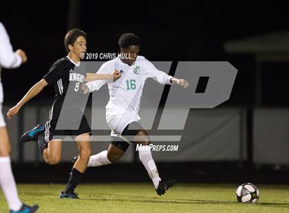 Thumbnail 2 in Robinson @ Tampa Catholic (preseason tournament) photogallery.