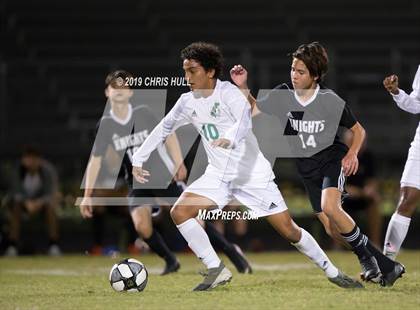 Thumbnail 3 in Robinson @ Tampa Catholic (preseason tournament) photogallery.