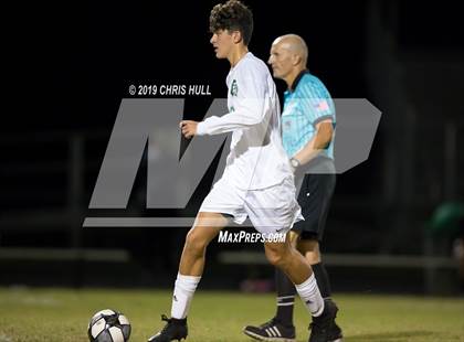 Thumbnail 2 in Robinson @ Tampa Catholic (preseason tournament) photogallery.