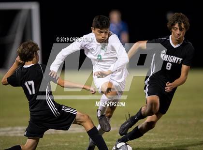 Thumbnail 3 in Robinson @ Tampa Catholic (preseason tournament) photogallery.