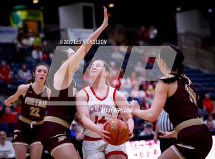 Thumbnail 3 in Corbin vs Pineville (2023 KHSAA 13th Region Quarterfinal) photogallery.
