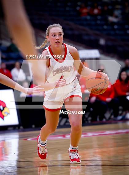Thumbnail 3 in Corbin vs Pineville (2023 KHSAA 13th Region Quarterfinal) photogallery.