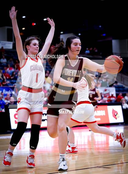 Thumbnail 2 in Corbin vs Pineville (2023 KHSAA 13th Region Quarterfinal) photogallery.
