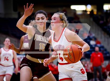 Thumbnail 2 in Corbin vs Pineville (2023 KHSAA 13th Region Quarterfinal) photogallery.