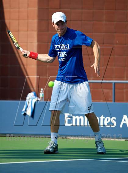 Thumbnail 1 in NYSPHSAA Tennis Championships (Day 2) photogallery.