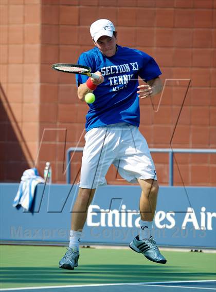 Thumbnail 2 in NYSPHSAA Tennis Championships (Day 2) photogallery.