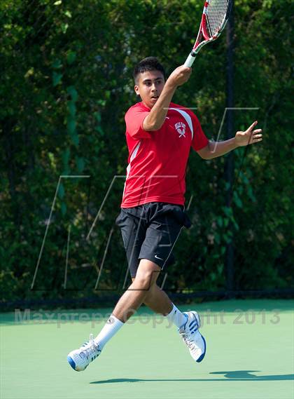 Thumbnail 1 in NYSPHSAA Tennis Championships (Day 2) photogallery.