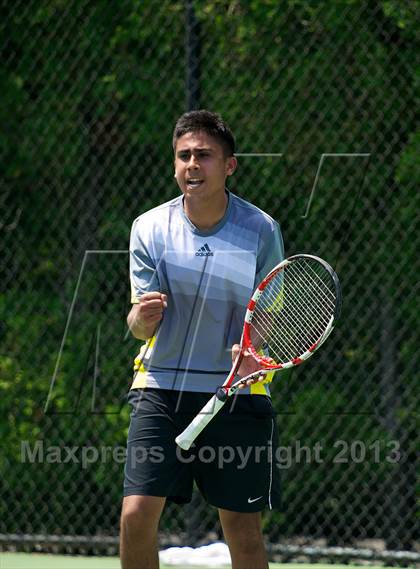 Thumbnail 1 in NYSPHSAA Tennis Championships (Day 2) photogallery.