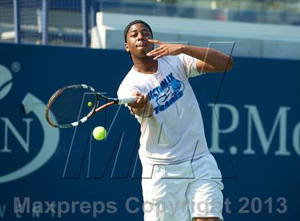 Thumbnail 3 in NYSPHSAA Tennis Championships (Day 2) photogallery.