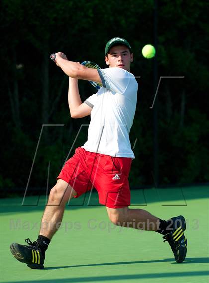 Thumbnail 2 in NYSPHSAA Tennis Championships (Day 2) photogallery.