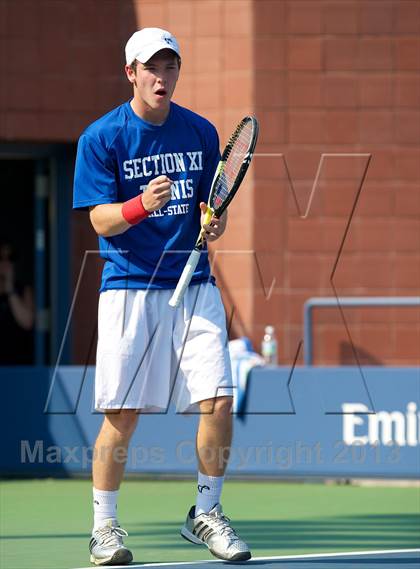 Thumbnail 1 in NYSPHSAA Tennis Championships (Day 2) photogallery.