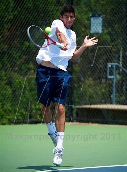 Thumbnail 2 in NYSPHSAA Tennis Championships (Day 2) photogallery.
