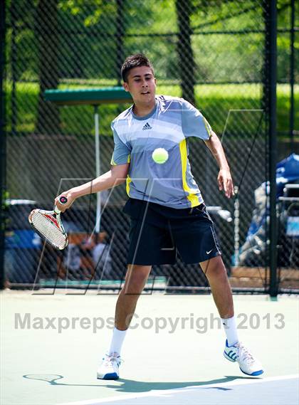 Thumbnail 2 in NYSPHSAA Tennis Championships (Day 2) photogallery.