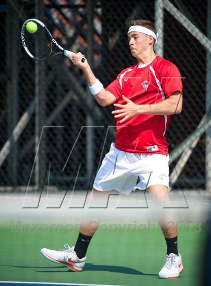 Thumbnail 3 in NYSPHSAA Tennis Championships (Day 2) photogallery.