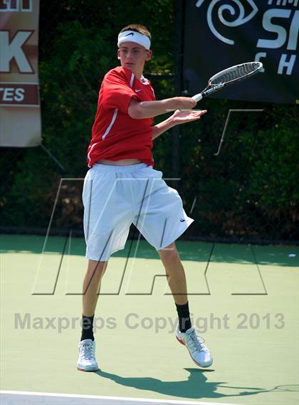 Thumbnail 1 in NYSPHSAA Tennis Championships (Day 2) photogallery.